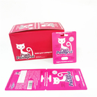 500k sexuelle Plastikkarten der Pillen-3d mit Anzeige 24ct 30ct