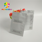 Matte Dried Flowers Plastic Zipper-Verpacken sackt kundenspezifisches Logo 120mic ein