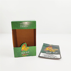 Billiges kundengebundenes Papiergeschenk boxe natürliches grabba Blatt wickelt Pakettaschen und Schaukarton für grabba fronto Blattverpackung ein
