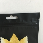 Plastiknahrungsmittelgrad der mit Reißverschluss, der Plastik-Verpacken druckt, sackt Tabak-Blatt-Beutel mit Aufhänger-Loch ein