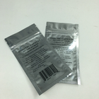 Glänzende Geruch-Beweis-Reißverschluss-essbare Plastik-Unkraut-Hanf-Taschen-flache Beutel der Aluminiumfolie-1g mit Reißverschluss für Pulver