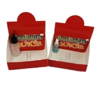 Kundengebundener recyclebarer faltbarer Papierkasten-Imbiss-Süßigkeits-Nahrungsmittelglas-Flaschen-Röhrenverpackungs-Kasten für Kissen-Taschen