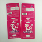 Effekt-Sex-Pillen ISO Pantone 3d, die Nashorn-steife Mann-Blasen-Karten verpacken