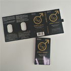 Sexuelle Pillen-Blasen-Papierkarte 3D lentikulares CMRK Pantone des Nashorn-10K