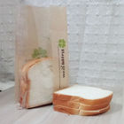 Stehen Sie oben verpackendes Nahrung kundengebundenes Kraftpapier-Papiertüte-klar Fenster für Brot