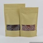 Recyclebares Brown fertigte Papiertüten für das Korn-/Kaffee-Verpacken besonders an