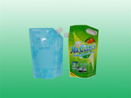 Logo kundengebundene Folien-Beutel-Verpackentülle für die Milchverpackung