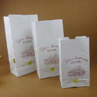 Fenster-umweltfreundlicher kundengebundener Papiertüte-Griff für die Brotverpackung