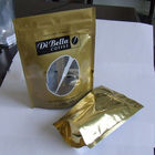 Coffe/der feuchtigkeitsfeste Tee stehen oben Beutels-goldenes ovales Plastikfenster