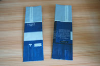 AluminiumfolieKaffeebohne, die blauen Seitenmattkeil mit Ventil verpackt