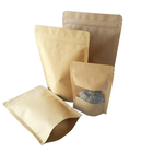 Wiederverwendbare Imbiss-Taschen-Verpackengewohnheit druckte Kraftpapier-Nahrung stehen oben bescheinigten Beutel SGS
