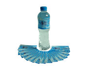 Mineralwasser-Getränk-Flaschen-Psychiaters-Ärmel, der blaue Hitze druckt