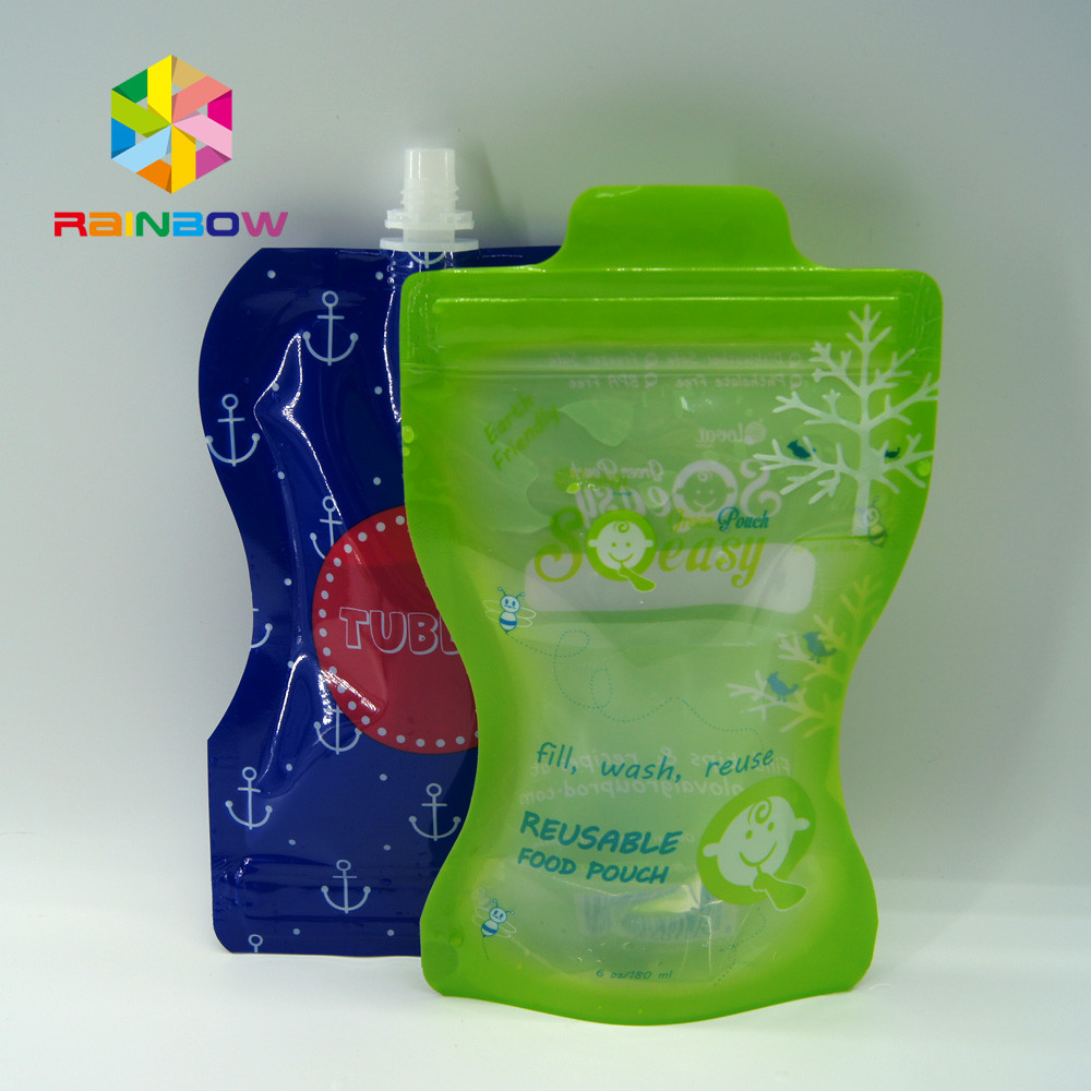 Nahrungsmittelgrad-Plastikgewürz-Tüllen-Beutel, der kundenspezifisches Drucken-HAUSTIER/NY/PET verpackt