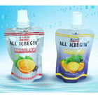 Kundenspezifischer Plastiktüllen-Beutel für verpackenden/flüssige Taschen Fruchtsaft den mit Tülle