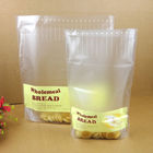 Doypack fertigte Plastikzellophantaschen für Brote/das Snack-Food-Verpacken besonders an