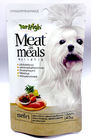 Matt-Whiet die 45 Gramm Ziplpock-Beutel-Plastikbeutel, die für Schoßhund-Nahrung verpacken, bauschen sich mit Reißverschluss