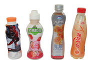 Kundengebundene Entwurf PVC-Schrumpfschlauch-Aufkleber für das Saft-Wasser-Flaschen-Verpacken