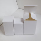 Weißes Pappschmuck-Parfüm-Süßigkeits-Papierkasten-Verpacken nicht gedruckt