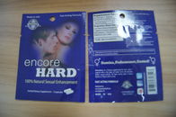 Zugaben-harte sexuelle Verbesserungs-Pillen-Papierverpackenkasten-/Blasen-Karten-Tasche