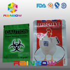 Wodu-Gewürz-Rauch-Tasche kundenspezifische der Logo-Vorsicht-Kräuterweihrauch-Reißverschluss-Taschen-10g 4g chemische