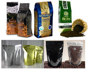 Fertigen Sie Folien-Kaffee-Tasche mit einem Weisen-Entgasungsventil, Grün/Schwarzes kundenspezifisch an