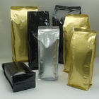Silberner Goldfolien-Beutel, der für Trockenfrüchte, Imbiss, Tee, Kaffee verpackt