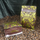 Silberner Goldfolien-Beutel, der für Trockenfrüchte, Imbiss, Tee, Kaffee verpackt