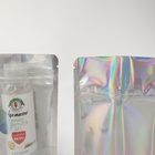 Das wiederversiegelbare kindersichere Verpacken mit Reißverschluss sackt klare Front Foil Back Edible For-Nahrung ein