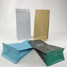 Matte Clear Mylar Aluminum Foil sackt flache untere verpackende Tasche 100g 250g 500g ein