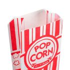 Papiertüten Karnevals-König-Paper Popcorn Bags Customized 1 Unzen-Satz von Rotem und von weißem