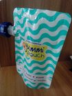 Das wiederverwendbare wasserdichte Tüllen-Beutel-Verpacken steht oben Säuglingsnahrungs-Beutel mit Reißverschluss mit Tülle