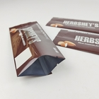 Kundenspezifische Druck-Plastik machen feuchtigkeitsfesten die Taschen-Schokoladen-Verpackentaschen Reißverschluss zu