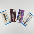 Kundenspezifische Druck-Plastik machen feuchtigkeitsfesten die Taschen-Schokoladen-Verpackentaschen Reißverschluss zu
