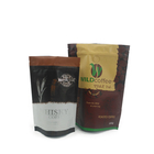 Kaffee-Tee-verpackender weißer bereifter Taschen-Geruch-Beweis mit Reißverschluss mit Ihrem Logo