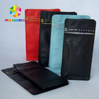 Schwarzer Kaffee-Tasche Matts mit Ventil-Großhandel-Block-Unterseiten-Kaffee-Tasche/flache Unterseiten-Tasche für Kaffeebohne 12oz 250g