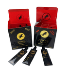 Großhandel Nashorn Honig Druck Gold Geheimnis Wunder Honig 3D Linsenkarten Anzeigekiste Honigbeutel Verpackung