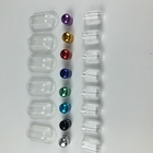 Durchsichtige, klare Kunststoffe verschreibungspflichtige Pillen Flasche Kapseln Tabletten Verpackung mit Kappe