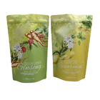 Nahrungsmittelqualität Stehbeutel Taschen Kunststoff benutzerdefinierte Folie Matte Veredelung für Teepakete