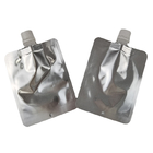 Großhandel auf Maß gedruckte Stand-Up-Spout-Tasche Aluminiumfolie Flüssigsaft-Tasche