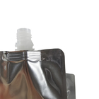 Großhandel auf Maß gedruckte Stand-Up-Spout-Tasche Aluminiumfolie Flüssigsaft-Tasche