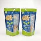 Digitale Verpackung für umweltfreundliche Snack-Taschen mit Reißverschluss