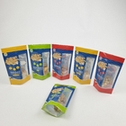 Digitale Verpackung für umweltfreundliche Snack-Taschen mit Reißverschluss