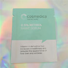 Plastikaluminiumfolie-Beutel-Verpackenbeispielkissen-Kosmetik, kosmetisches Beispielkissen der Seitendichtungs-drei