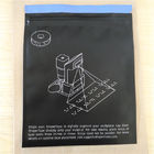 Drei Seitendichtungs-Plastik-Kunststoffgehäuse-Taschen mit Reißverschluss für das Heftpflaster-Verpacken