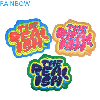 3.5g 7g 14g Ziplock Mylar Tasche Essbare kindersichere Aluminiumfolie für Kekse Gummi