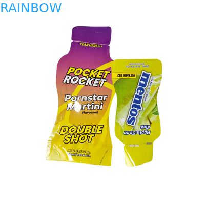 Besonders gedruckte holographische Mylar-Tasche wieder verschließbare biologisch abbaubare Verpackung für Lebensmittel-Snacktaschen