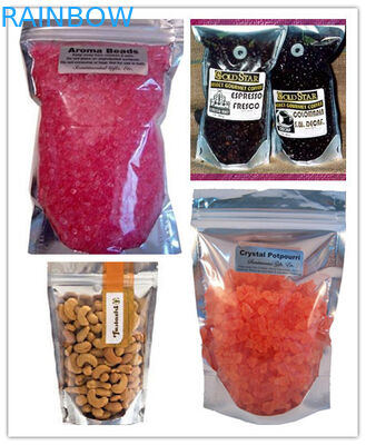 Keil stehen oben das Reißverschluss-Imbiss-/Plätzchen-Imbiss-Taschen-Verpacken