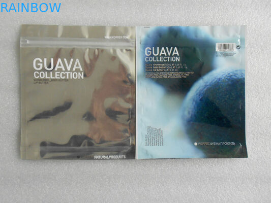 HAUSTIER/AL/PET öl- Widerstand-kosmetische Verpackentasche mit Ebene, stehen oben Cos01