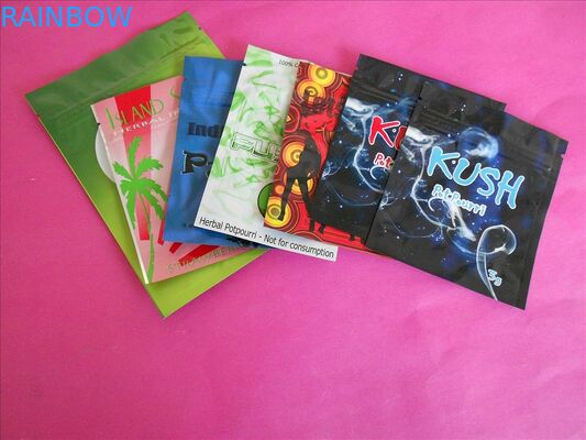 Wasser- Beweis, öl- Widerstand HAUSTIER/VMPET-/PET-Kräuterweihrauch-Verpackentaschen