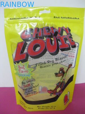 Kundengebundene Ebene/stehen oben die Folien-Tasche, die PPET/AL/PET Plastik mit Zipverschluß verpackt